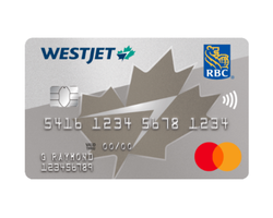 WestJet RBC Mastercard credit card